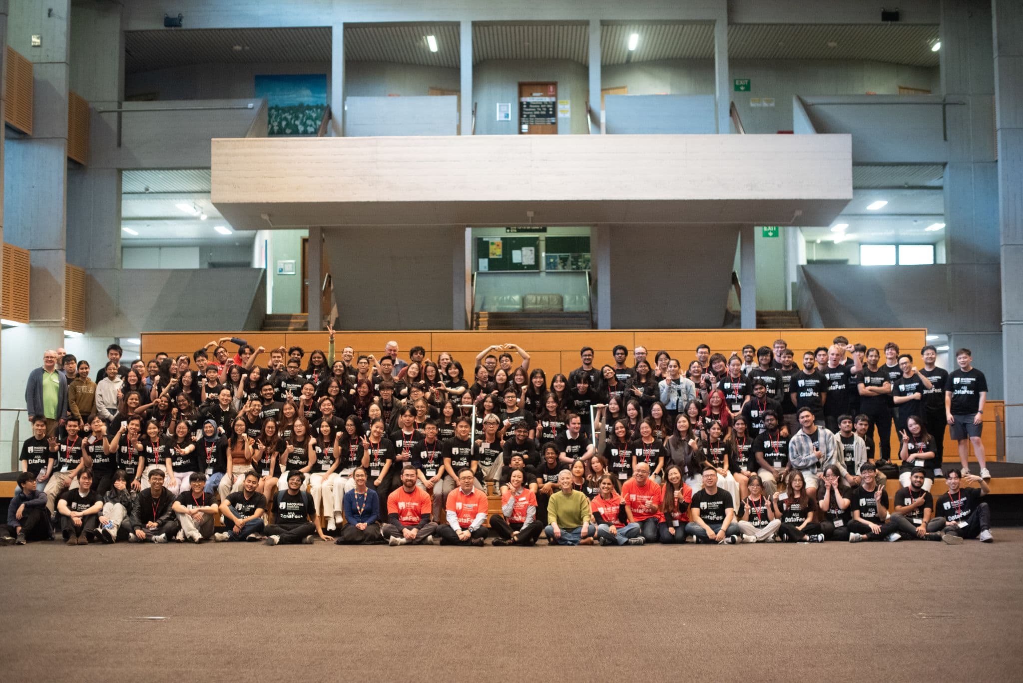 Screenshot of ASA Datafest 2025 at Macquarie Uni